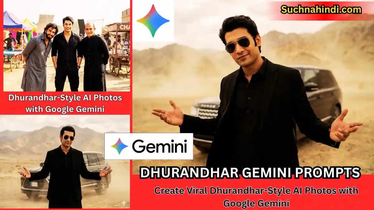 Dhurandhar-Style AI Photos with Google Gemini