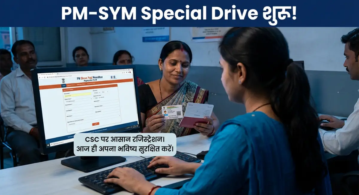 PM Shram Yogi Maandhan Special Drive