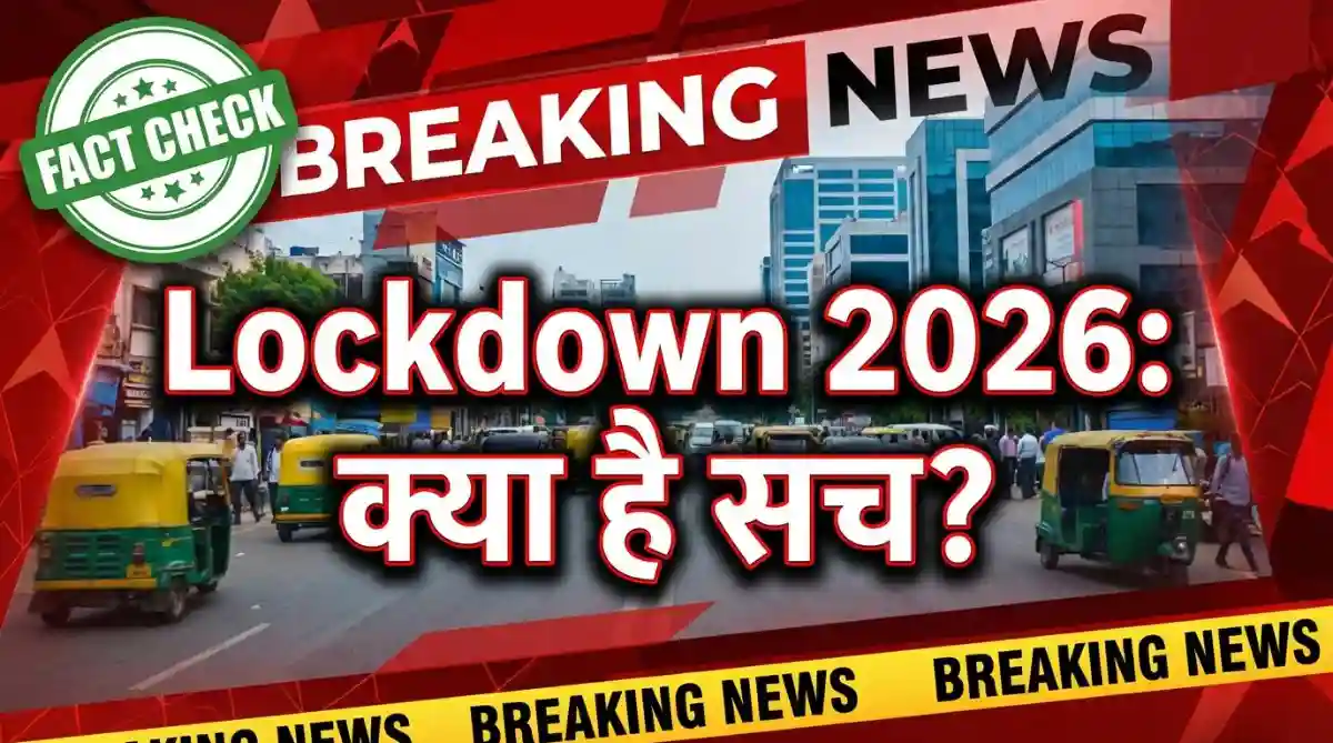 Lockdown in India 2026