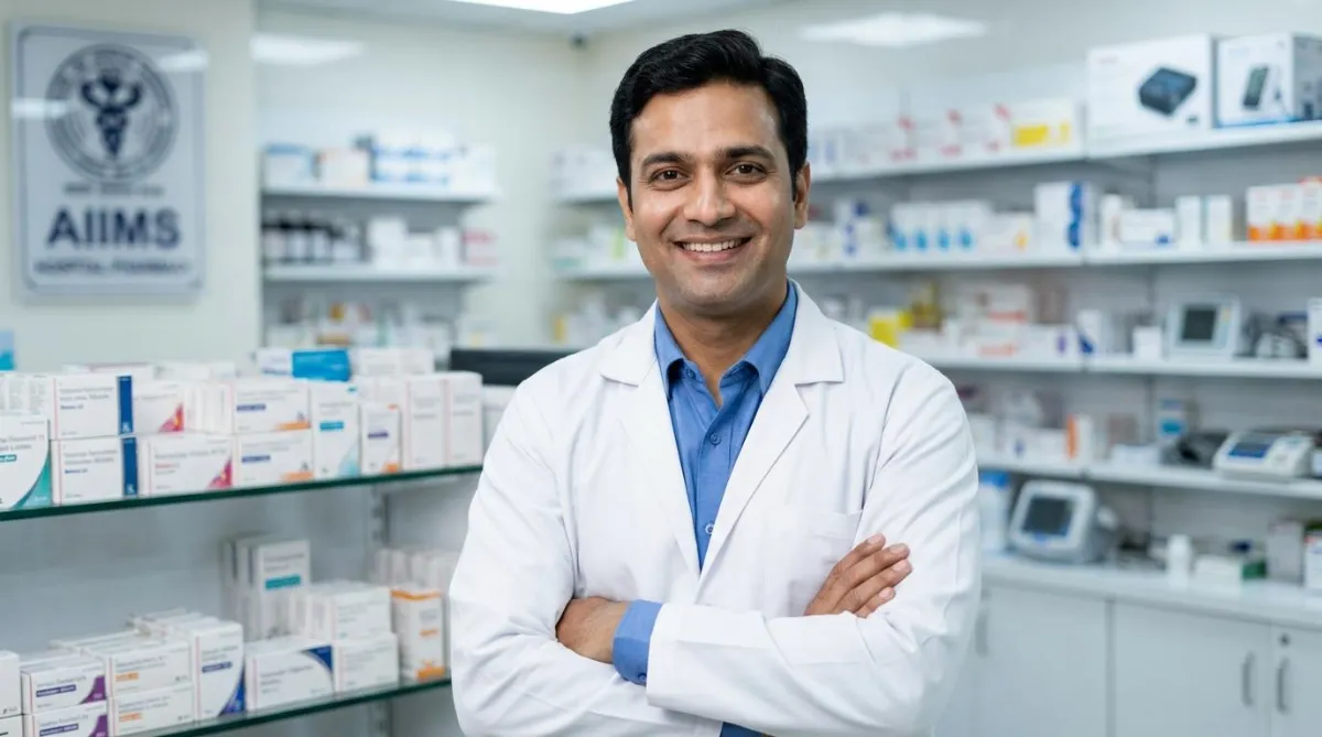 AIIMS CRE-5 Pharmacist Recruitment 2026