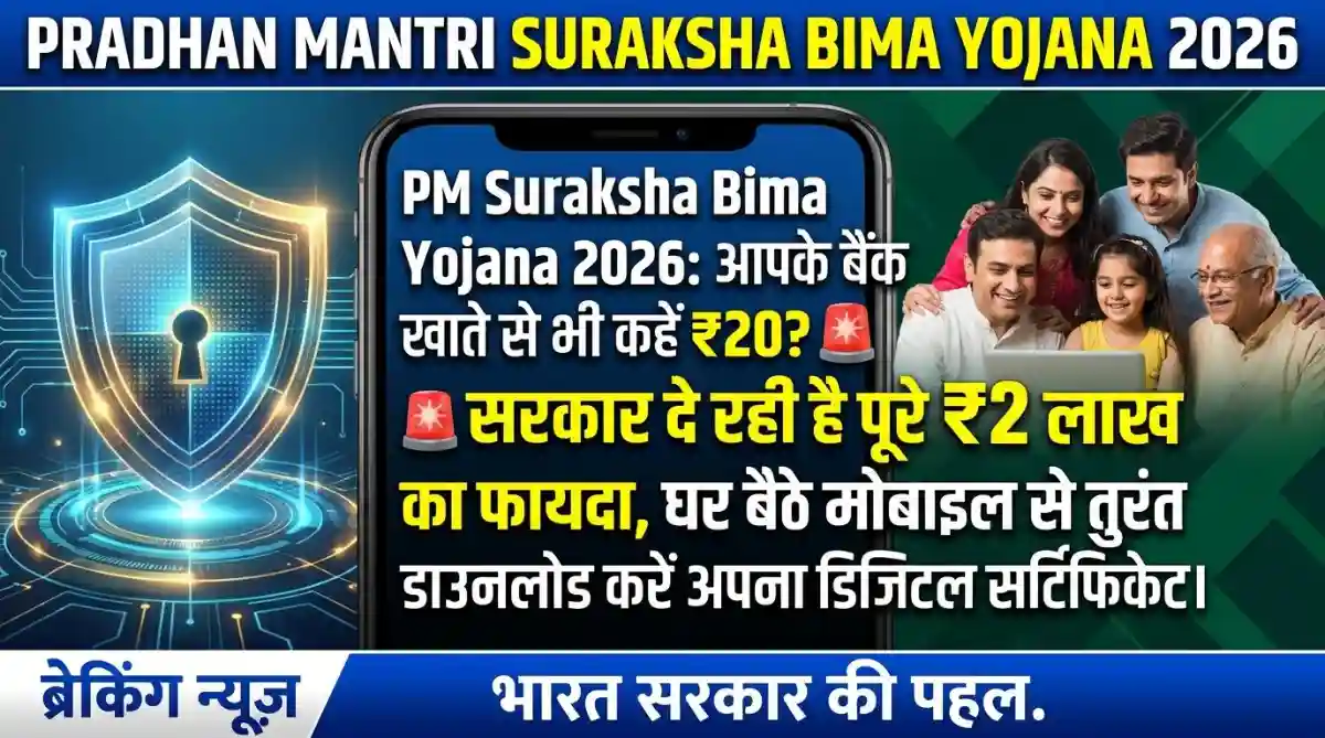 PM Suraksha Bima Yojana 2026