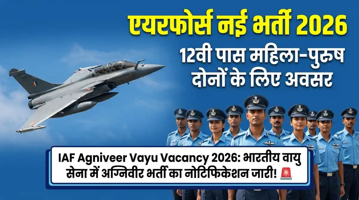 Airforce Vacancy 2026