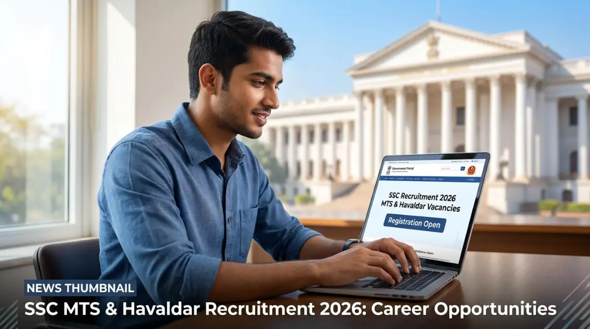 SSC MTS & Havaldar Vacancy 2026