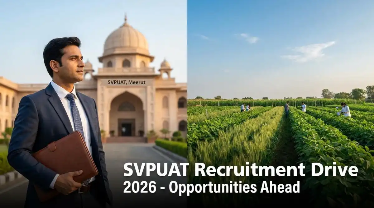 SVPUAT Meerut Recruitment 2026