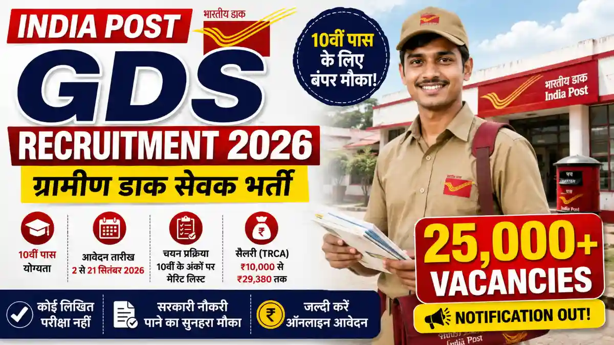 India Post GDS Recruitment 2026