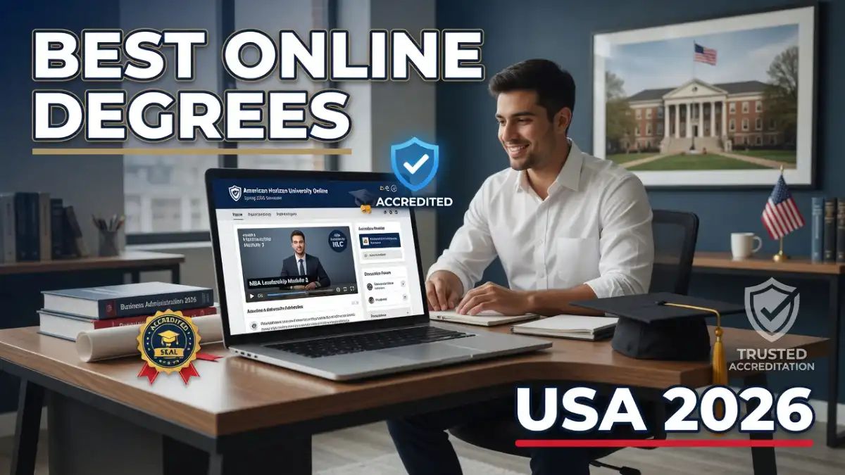 Best Accredited Online Degree Programs in USA