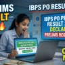 IBPS PO Prelims Result 2026