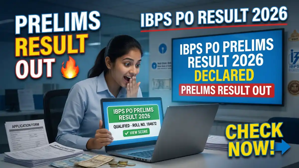 IBPS PO Prelims Result 2026