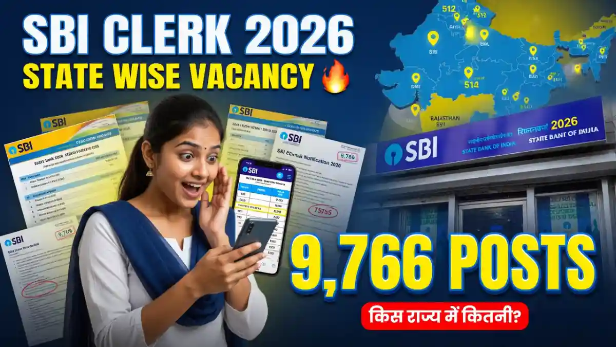 SBI Clerk Vacancy 2026